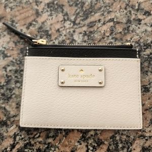 Kate Spade zipper card holder